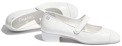 chanel mary janes white|Chanel mary jane heels.